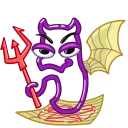 😈-Clippy, Telegram Sticker