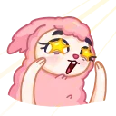 🤩-Cloudia, Telegram Sticker