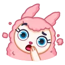 😳-Cloudia, Telegram Sticker