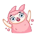 👋-Cloudia, Telegram Sticker