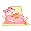 🍕-Cloudia, Telegram Sticker