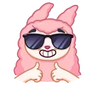 👍-Cloudia, Telegram Sticker