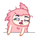 😪-Cloudia, Telegram Sticker