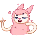 🤨-Cloudia, Telegram Sticker