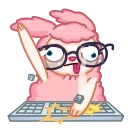 🤓-Cloudia, Telegram Sticker