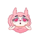 😍-Cloudia, Telegram Sticker