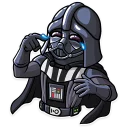 😂-Darth Vader, Telegram Sticker