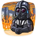 😥-Darth Vader, Telegram Sticker