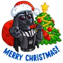 🎄-Darth Vader, Telegram Sticker