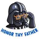 🤓-Darth Vader, Telegram Sticker