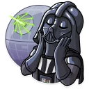 😌-Darth Vader, Telegram Sticker