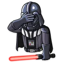 🤦‍♂️-Darth Vader, Telegram Sticker