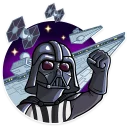 ✊-Darth Vader, Telegram Sticker