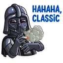😄-Darth Vader, Telegram Sticker
