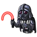 😰-Darth Vader, Telegram Sticker