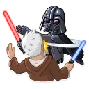 😠-Darth Vader, Telegram Sticker