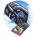 😭-Darth Vader, Telegram Sticker