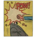 👊-COMICS, Telegram Sticker