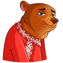 😑-Comrade Bearski, Telegram Sticker