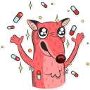 💊-Comrade Fox, Telegram Sticker