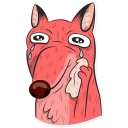 😢-Comrade Fox, Telegram Sticker