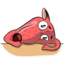 😑-Comrade Fox, Telegram Sticker