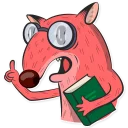 🤓-Comrade Fox, Telegram Sticker