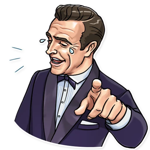 Agent 007, telegram sticker