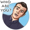 😳-Agent 007, Telegram Sticker