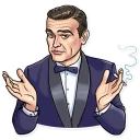 🤷‍♂️-Agent 007, Telegram Sticker