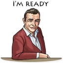 😀-Agent 007, Telegram Sticker