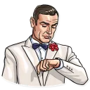⏳-Agent 007, Telegram Sticker
