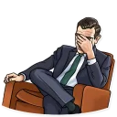 🤦‍♂️-Agent 007, Telegram Sticker