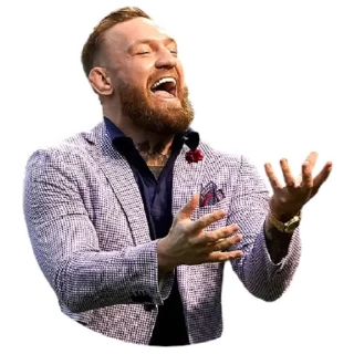 🤣-Conor McGregor, Telegram Sticker