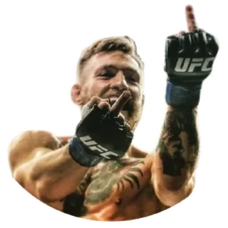 🖕-Conor McGregor, Telegram Sticker
