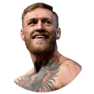 😃-Conor McGregor, Telegram Sticker