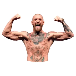 💪-Conor McGregor, Telegram Sticker