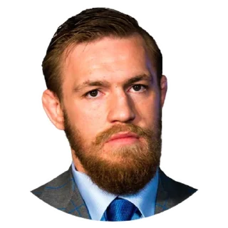 😠-Conor McGregor, Telegram Sticker