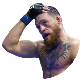 🤦‍♂️-Conor McGregor, Telegram Sticker