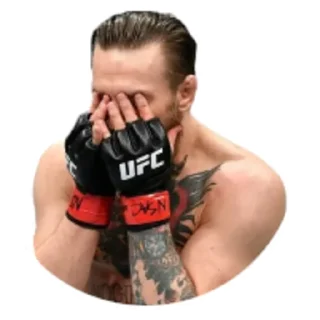 😭-Conor McGregor, Telegram Sticker
