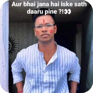 👉-GAND MAR STICKER BY @NPL_RAJ, Telegram Sticker