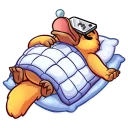 😴-Cooper the Platypus, Telegram Sticker