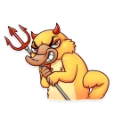 😈-Cooper the Platypus, Telegram Sticker