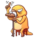 ☝-Cooper the Platypus, Telegram Sticker