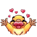 😘-Cooper the Platypus, Telegram Sticker