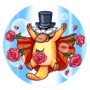 🌹-Cooper the Platypus, Telegram Sticker