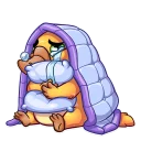 😭-Cooper the Platypus, Telegram Sticker