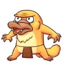 👀-Cooper the Platypus, Telegram Sticker