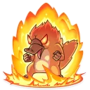 😡-Cooper the Platypus, Telegram Sticker