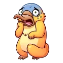 😨-Cooper the Platypus, Telegram Sticker